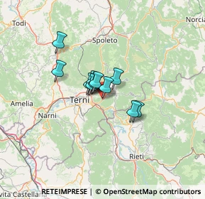 Mappa Via Strada Statale Valnerina, 05100 Terni TR, Italia (7.80182)