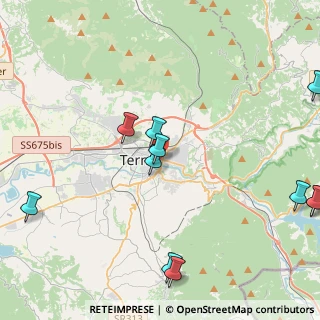 Mappa Via Antonio Bertani, 05100 Terni TR, Italia (6.04417)