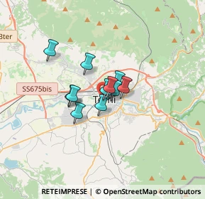 Mappa Via Giuseppe Parini, 05100 Terni TR, Italia (1.93273)