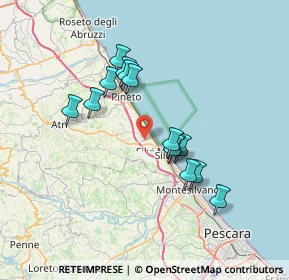 Mappa Circonvallazione Meridionale, 64028 Silvi TE, Italia (6.43643)
