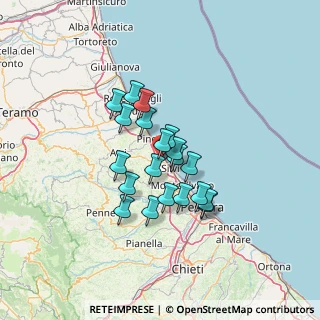 Mappa Circonvallazione Meridionale, 64028 Silvi TE, Italia (10.358)