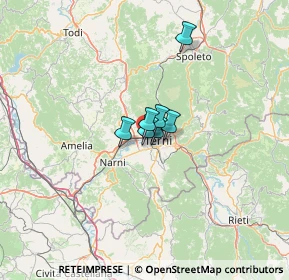 Mappa Via Giuseppe Ratini, 05100 Terni TR, Italia (24.73077)