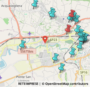 Mappa Via Giuseppe Ratini, 05100 Terni TR, Italia (2.8875)