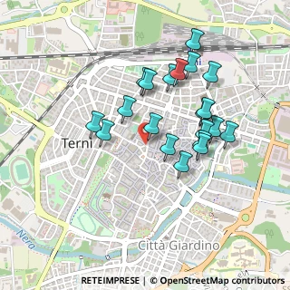 Mappa Via Primo Maggio, 05100 Terni TR, Italia (0.429)