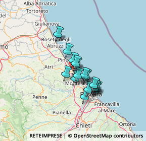 Mappa Piazza Nenni, 64028 Silvi TE, Italia (9.6845)