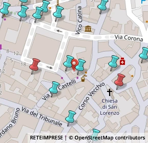 Mappa Via Tiacci, 05100 Terni TR, Italia (0.103)