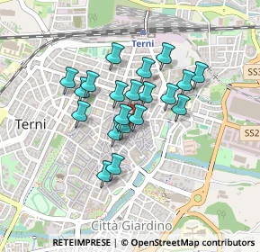 Mappa Via P. de Filis, 05100 Terni TR, Italia (0.3385)