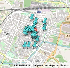 Mappa Via dei Castelli, 05100 Terni TR, Italia (0.2745)