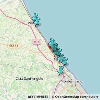 Mappa SS 16 Circonvallazione, 64028 Silvi TE (2.39917)