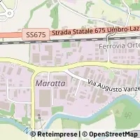 Hartă Terni