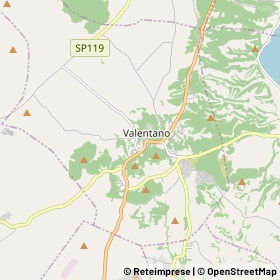 Mappa Valentano