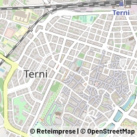 Mapa Terni