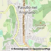 Hartă Pavullo nel Frignano