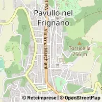 Kaart Pavullo nel Frignano