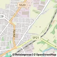 Mapa Borgo San Dalmazzo