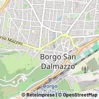 Hartă Borgo San Dalmazzo