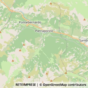 Mappa Pietraporzio