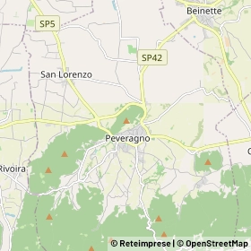 Mappa Peveragno