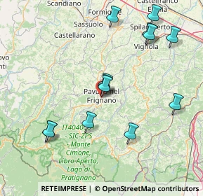 Mappa Sigma Pavullo, 41026 Pavullo nel Frignano MO, Italia (16.59923)