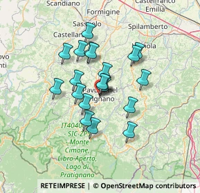 Mappa Sigma Pavullo, 41026 Pavullo nel Frignano MO, Italia (10.425)