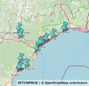 Mappa Via Giovanni Lanfranco, 17011 Albisola Superiore SV, Italia (15.08846)
