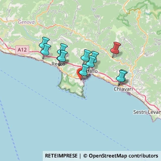 Mappa Via Dogali, 16038 Santa Margherita Ligure GE, Italia (6.02167)