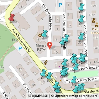 Mappa Via Braglia, 41026 Pavullo Nel Frignano MO, Italia (0.08889)