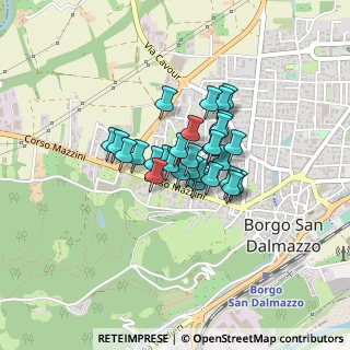 Mappa Via Monte Marguareis, 12011 Borgo San Dalmazzo CN, Italia (0.25517)