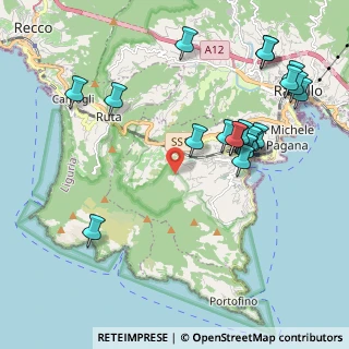 Mappa Via Mortero, 16038 Santa Margherita Ligure GE, Italia (2.327)