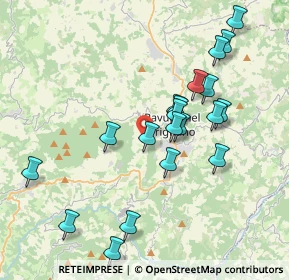 Mappa Via Pratolino, 41026 Pavullo nel Frignano MO, Italia (3.9045)