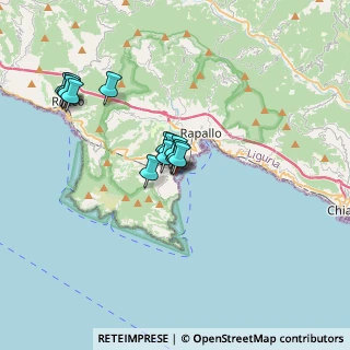 Mappa Via Marconi, 16038 Santa Margherita Ligure GE, Italia (2.98429)