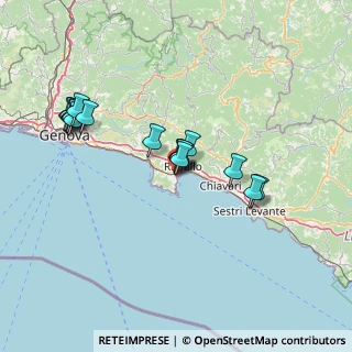 Mappa Via Marconi, 16038 Santa Margherita Ligure GE, Italia (13.87647)