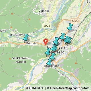 Mappa Via Monte Vecchio, 12011 Borgo San Dalmazzo CN, Italia (1.57167)
