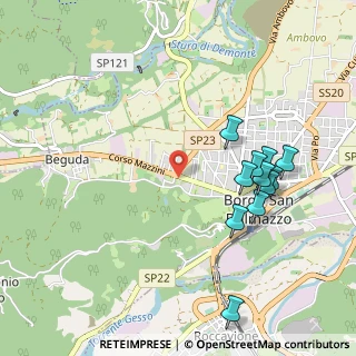 Mappa Via Monte Vecchio, 12011 Borgo San Dalmazzo CN, Italia (1.07727)