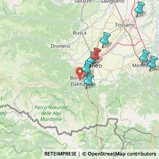 Mappa Via Monte Vecchio, 12011 Borgo San Dalmazzo CN, Italia (25.05833)