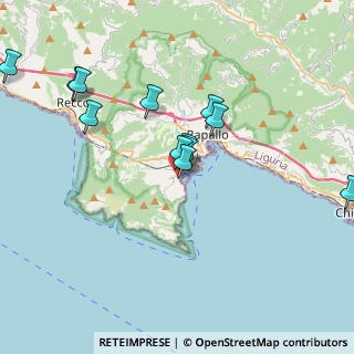 Mappa Via S. Francesco D'Assisi, 16038 Santa Margherita Ligure GE, Italia (3.78833)