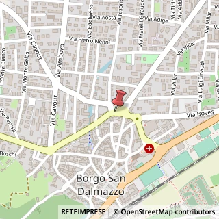 Mappa Via G. Matteotti, 2, 12011 Borgo San Dalmazzo, Cuneo (Piemonte)