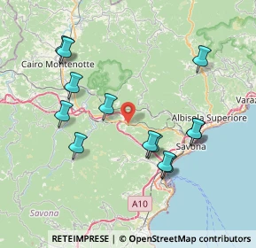 Mappa Via Nazionale, 17047 Quiliano SV, Italia (7.92462)