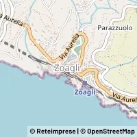 Mapa Zoagli