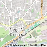 Karte Borgo San Dalmazzo