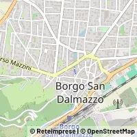 Kaart Borgo San Dalmazzo