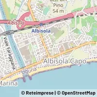 Karte Albisola Superiore