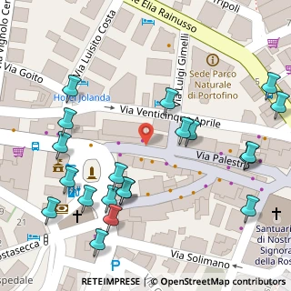 Mappa Via XXV Aprile, 16038 Santa Margherita Ligure GE, Italia (0.0825)