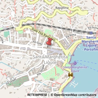 Mappa Largo Giovanni Amendola, 4, 16038 Santa Margherita Ligure, Genova (Liguria)