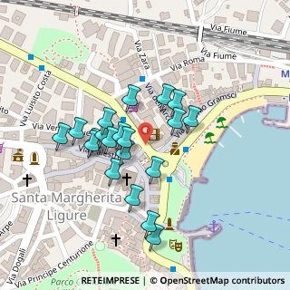 Mappa Largo Giusti, 16038 Santa Margherita Ligure GE, Italia (0.0985)