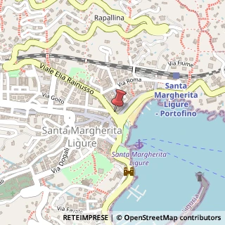 Mappa Largo Antonio Giusti, 19, 16038 Santa Margherita Ligure, Genova (Liguria)
