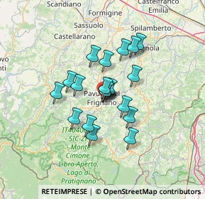 Mappa Via Torricella, 41026 Pavullo Nel Frignano MO, Italia (9.572)