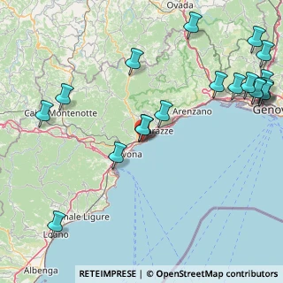Mappa Via Fighetto, 17015 Celle ligure SV, Italia (23.0755)