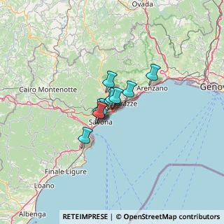 Mappa Via Fighetto, 17015 Celle ligure SV, Italia (6.05727)