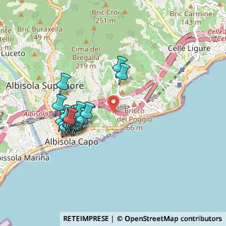 Mappa Via Fighetto, 17015 Celle ligure SV, Italia (0.9065)